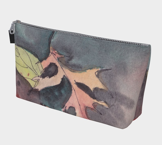 Autumn Leaves Cosmetic bag, toiletry bag, Fall, New York City, Central Park, Vacation