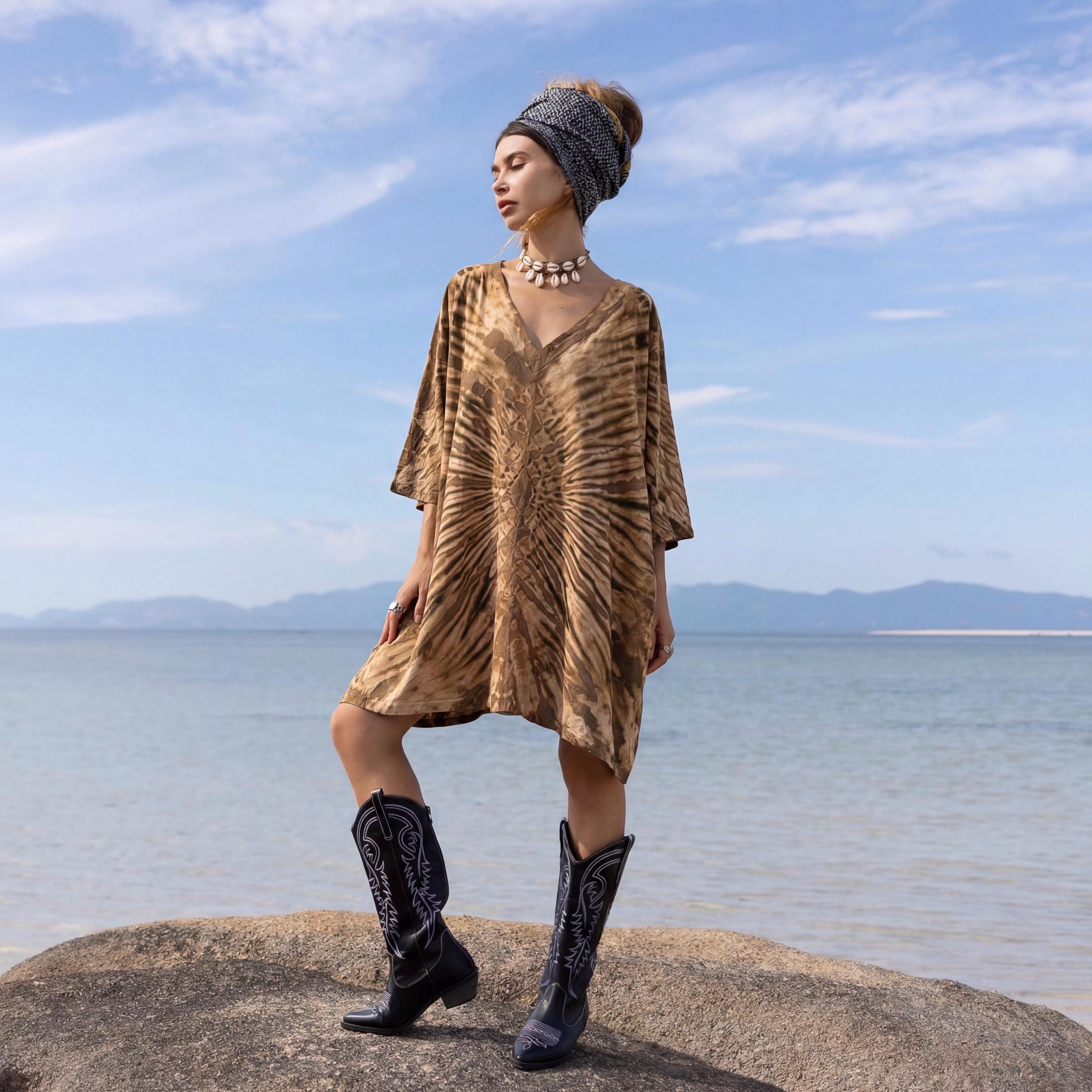 Earthy Boho Dress
