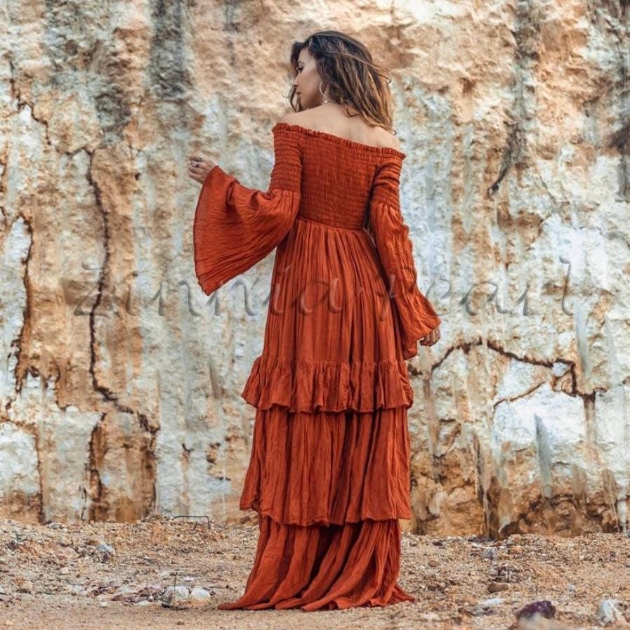 ball gown off the shoulder prom dress Corset-Back Off-the-Shoulder Prom Ball Gown