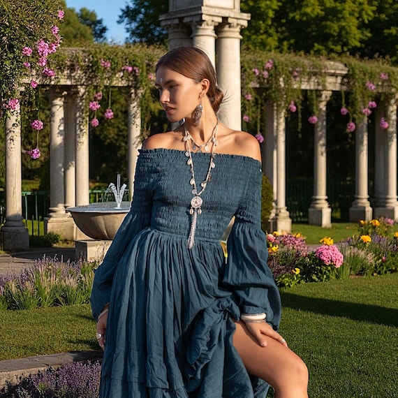 hunter green boho dress Boho Dark Green Bridesmaid Dresses: Buy Women's Dresses Online at STACEES