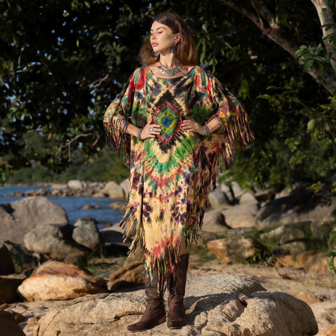 Tie Dye Tunic Dress