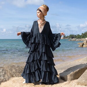 bali cotton dresses Bali Short Dress in Maple  River Goddess