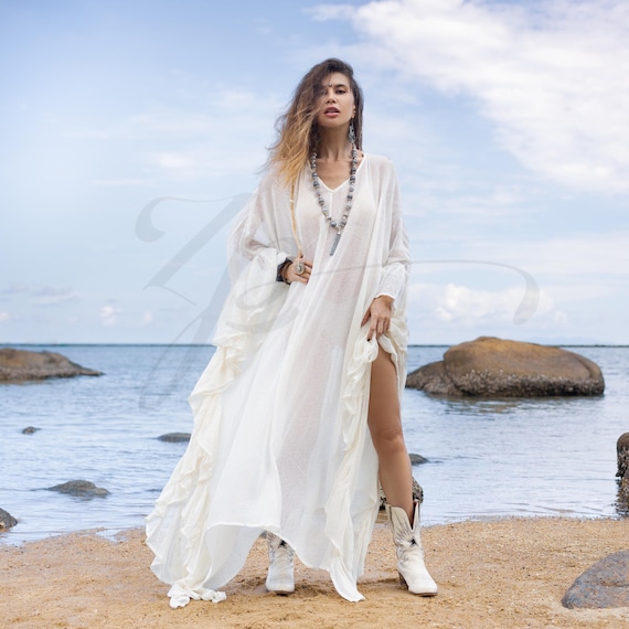 Maxi Dress Multi Way Beach Cover Up Women's Plus Size Print Maxi