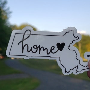 Home Sticker Massachusetts, Vermont, or New Hampshire