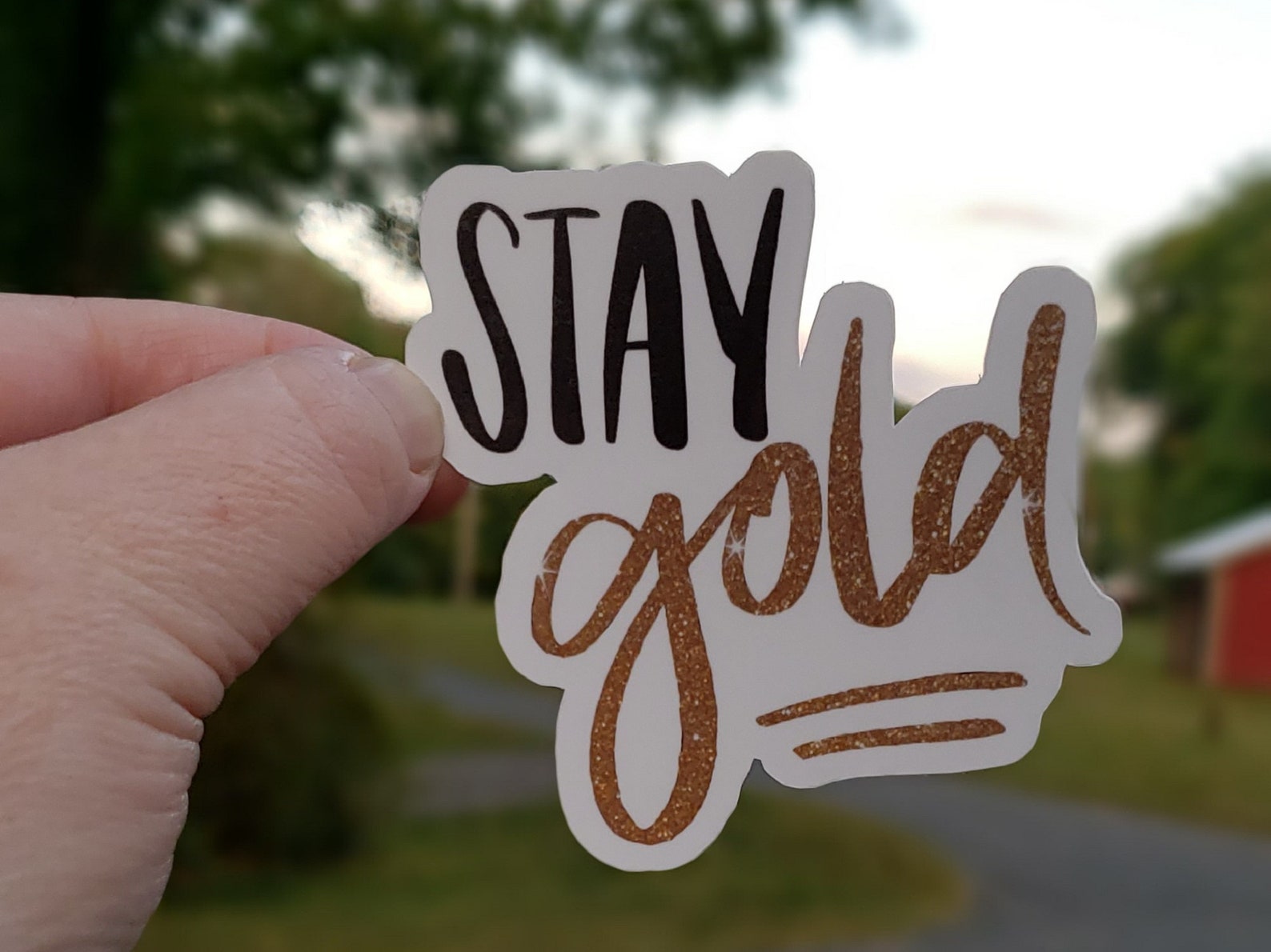 The Outsiders Stay Gold Die Cut Sticker - Etsy