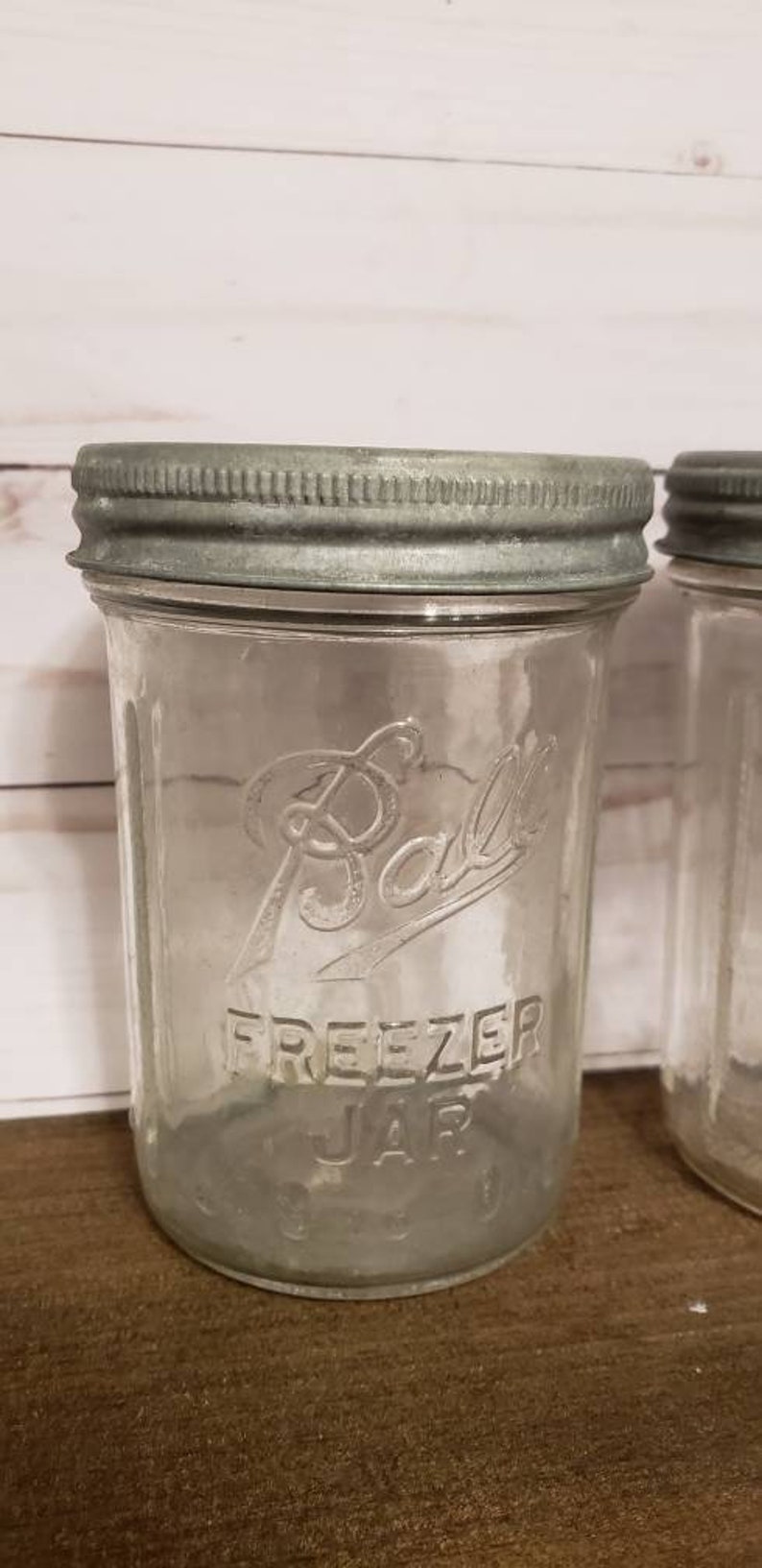 Vintage Ball Freezer Jars with Zinc Lids | Etsy