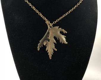 Maple Leaf Necklace