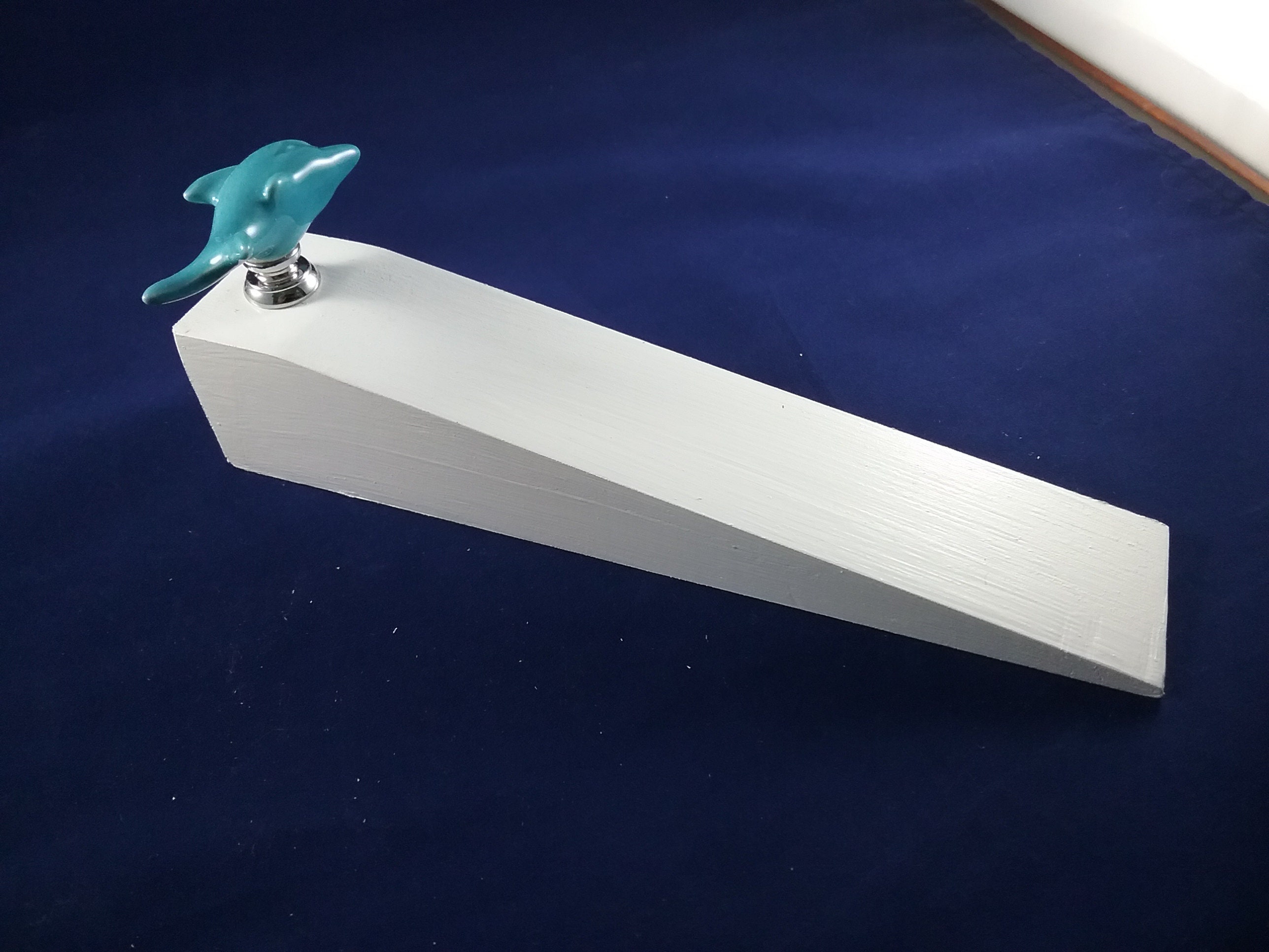 WOODEN DOORSTOP. Etsy