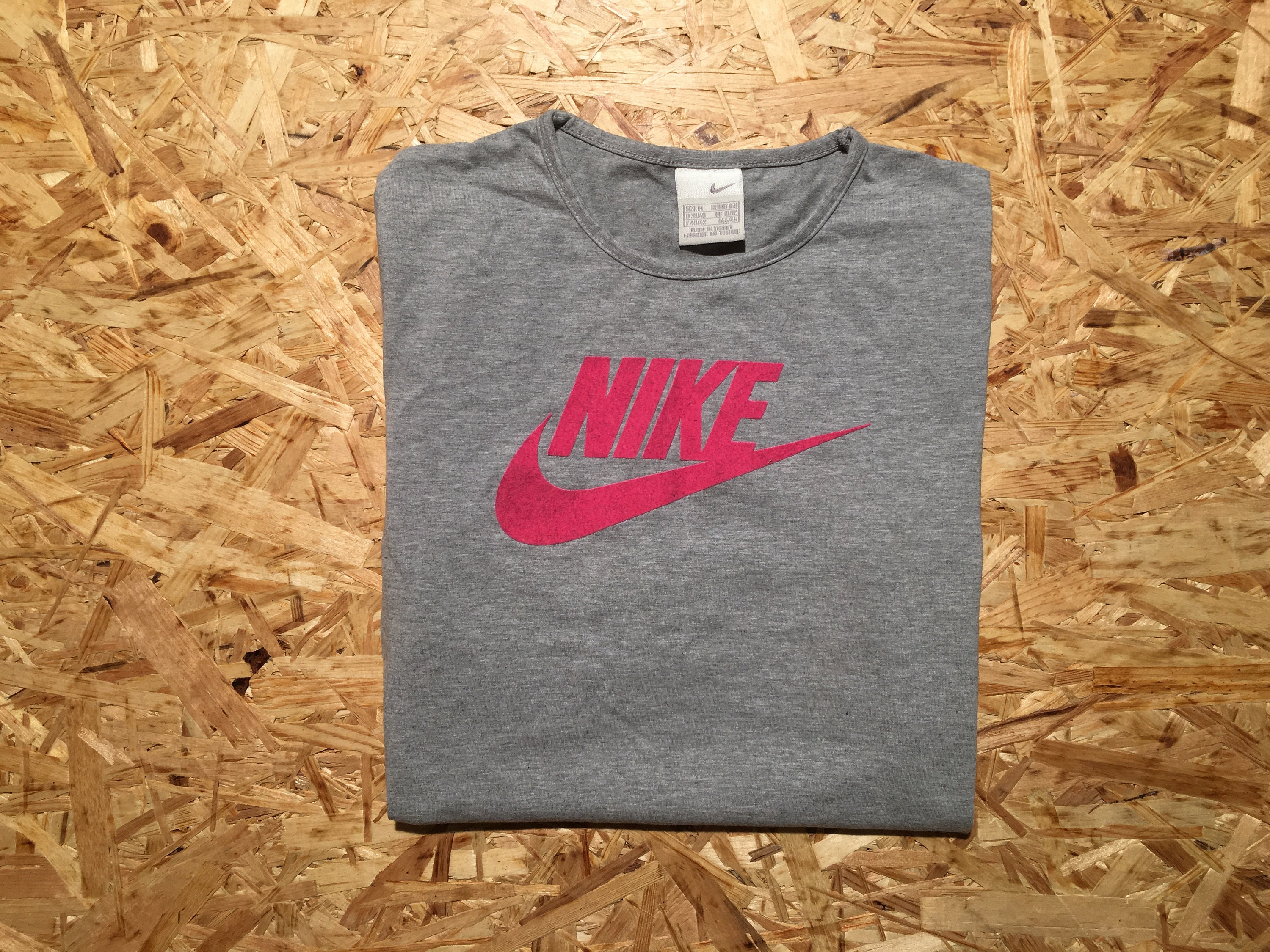 Women's Vintage Grey Nike T-shirt - Etsy