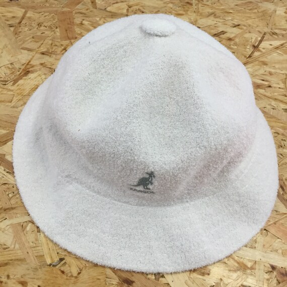 Kangol Bermuda Casual Hat - White - Gem