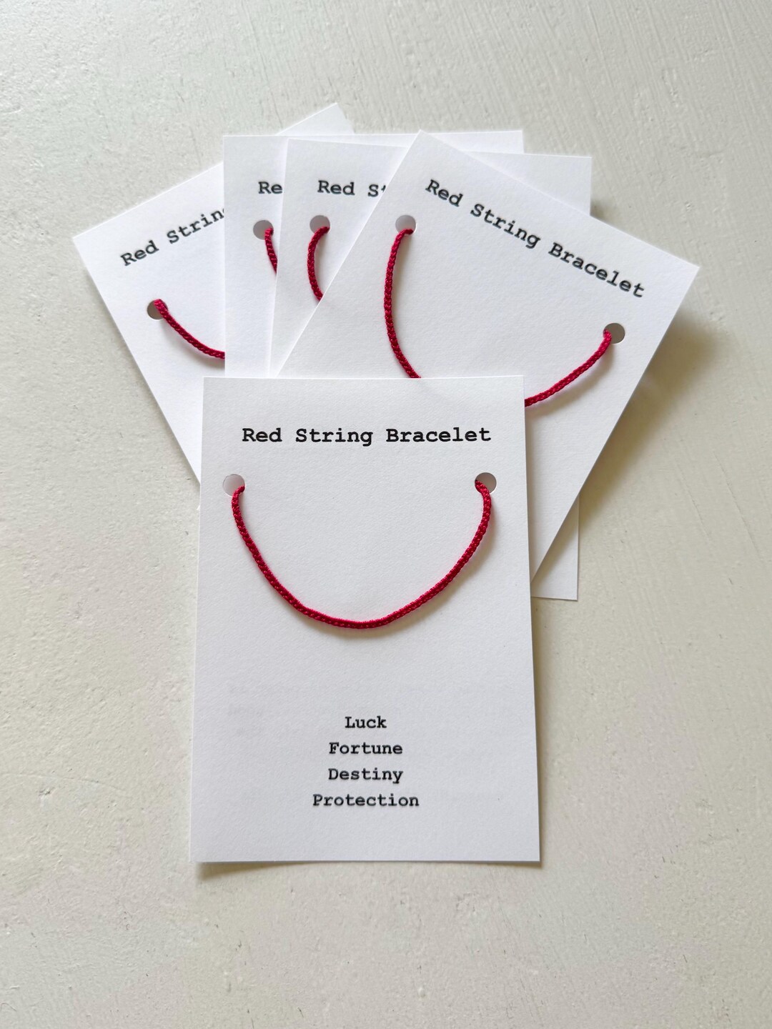 Red String Bracelet - Etsy