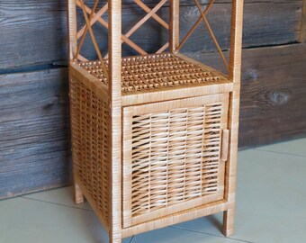 Wicker Trunk Etsy