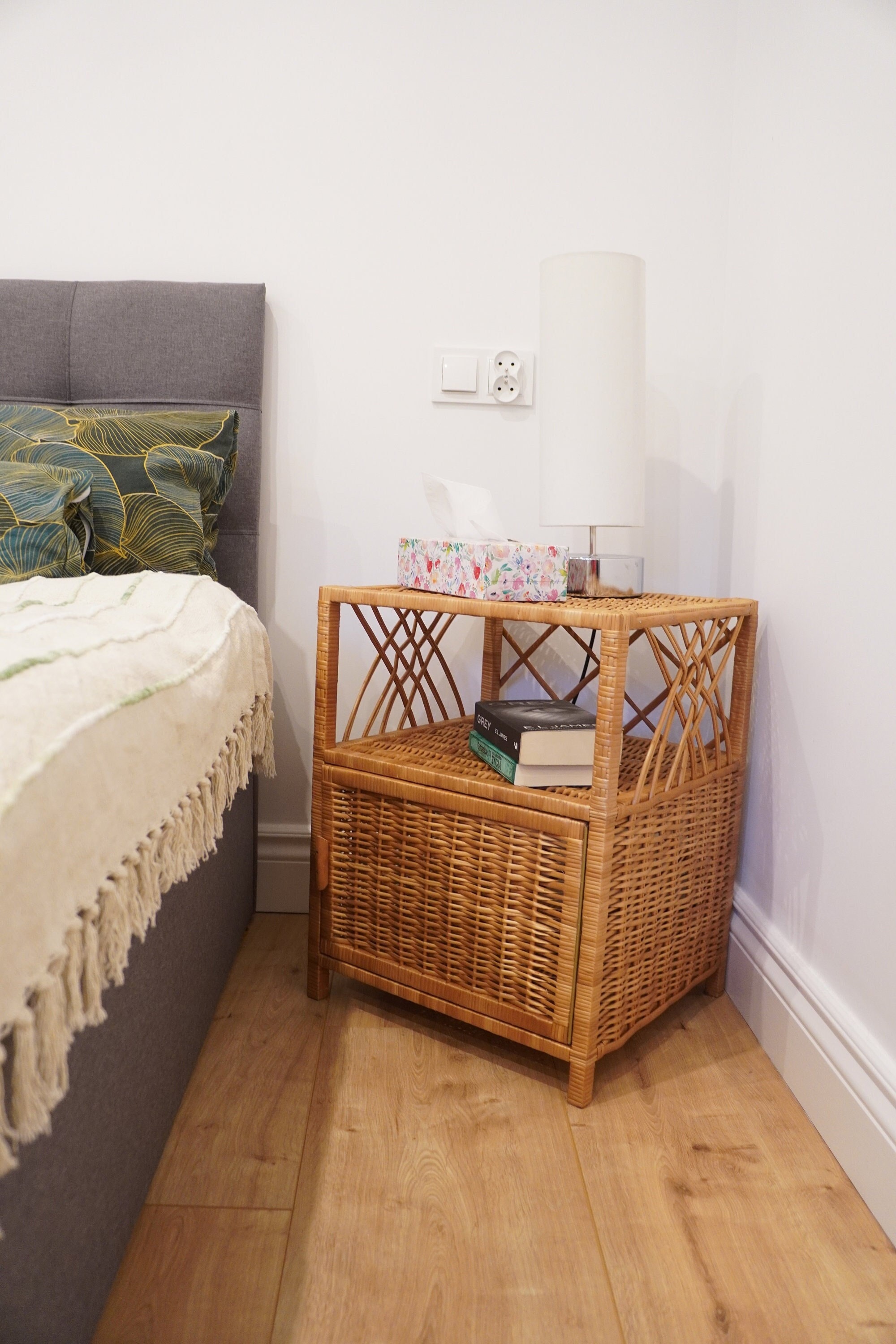 Wicker nightstands sales for sale