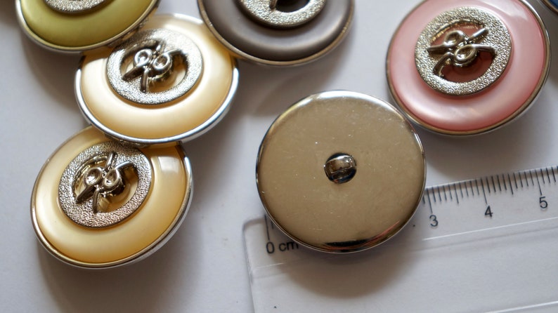 shank buttons mix creative elegant multicolor MEDIUM pastels 50 pieces buttons for decoration to sew sweet cute buttons mix