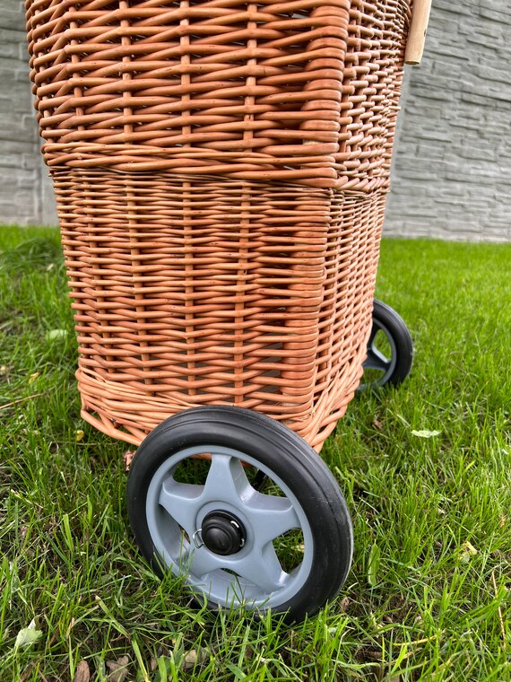 Chariot de courses pliable portable jusqua 80 kg chariot de courses