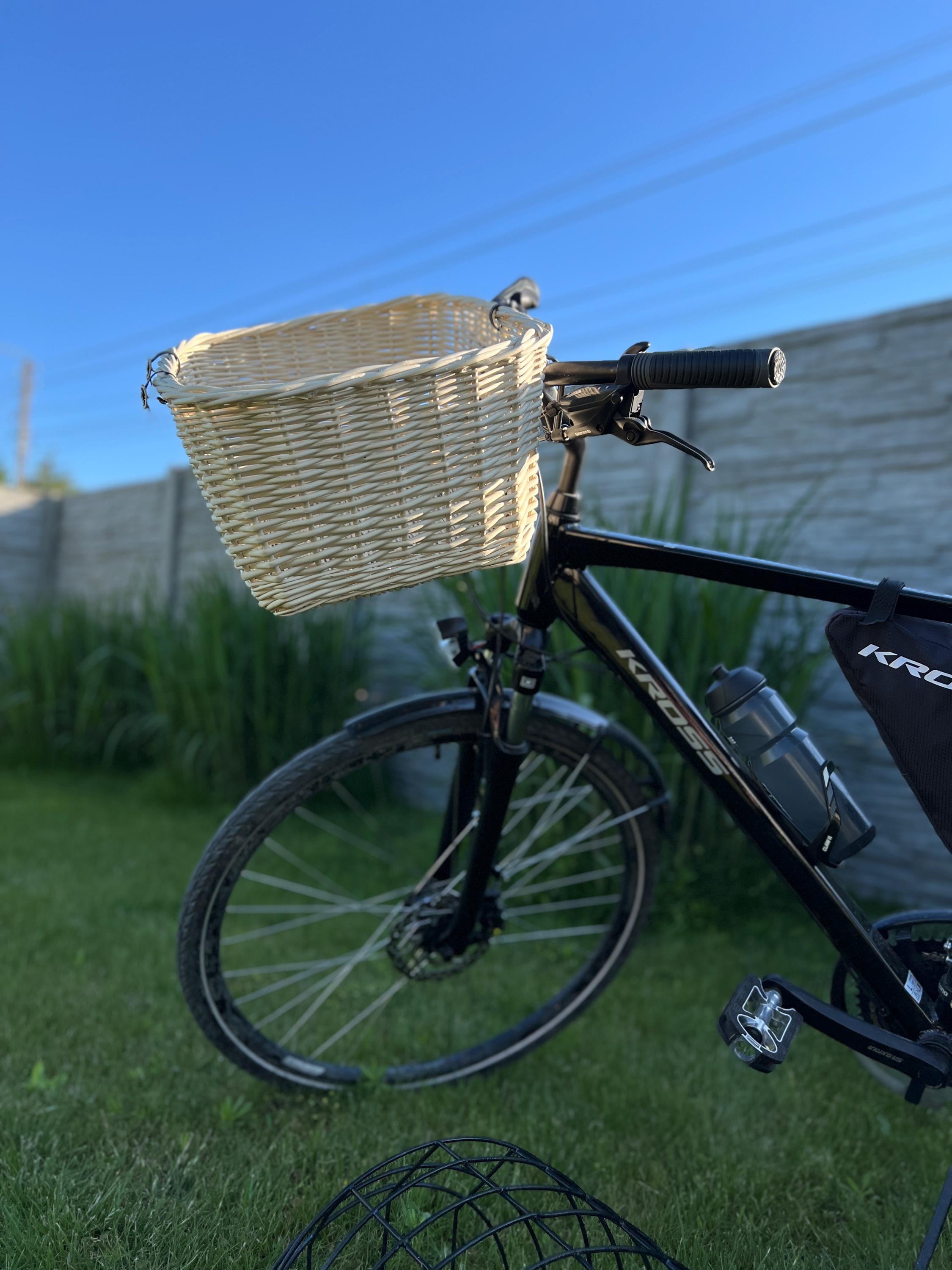 Wiklinowy Świat Weidenkorb Transportbox Für Katzen - 45x35x40cm Braun