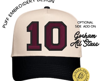 PRESALE --- Gorham All Stars Number Hat