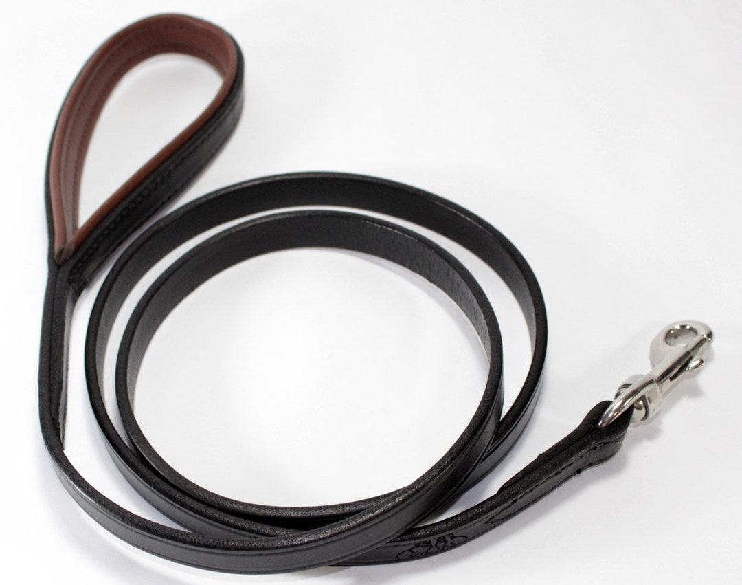 Bridle Leash Leather Dog Lead 5 Ft Dog Leash Strong Leather Leash Pet