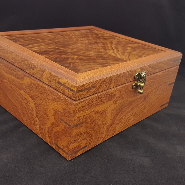 Walnut Jewelry Box Etsy
