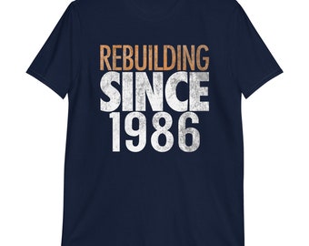 Rebuilding Since 1986 Chicago Bears Short-Sleeve Unisex T-Shirt