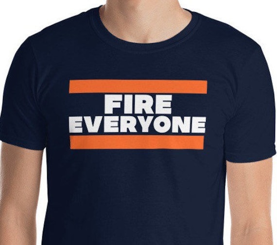 FIRE EVERYONE Chicago Bears Short-sleeve Unisex T-shirt - Etsy