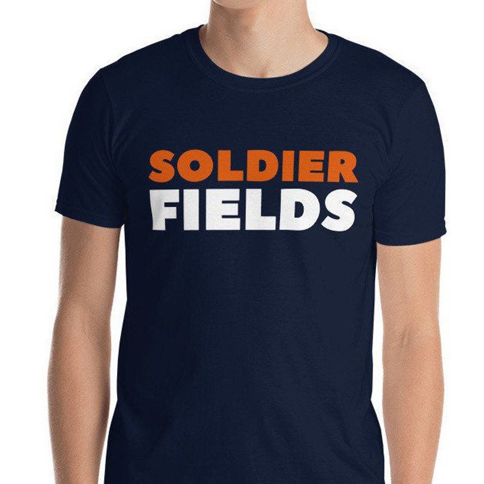 SOLDIER FIELDS Chicago Bears Shortsleeve Unisex Tshirt Etsy