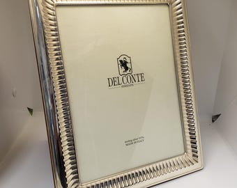 Delconte Firenze Sterling Silver topped photo frame