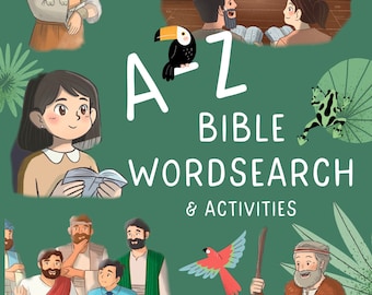 Digital JW Kids A-Z Bible Wordsearch & Activities Book
