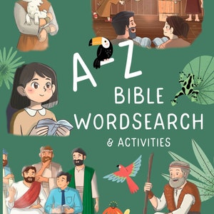 Digital JW Kids A-Z Bible Wordsearch & Activities Book