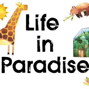 JW Kids Bible Activity Pack Printable Life in Paradise