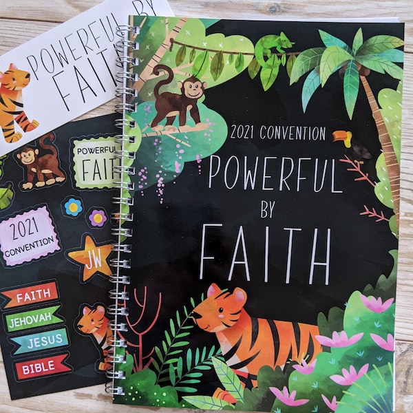 Powerful by Faith Convention 2021 Activity Book FREE Extras JW Kids