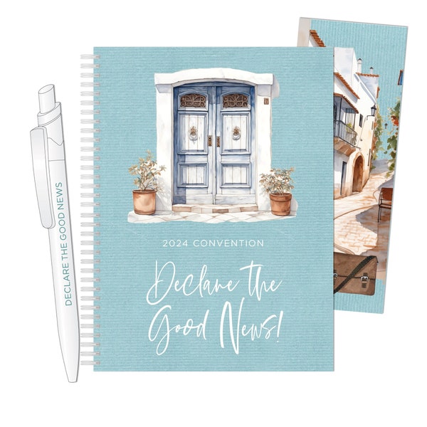 Declare the Good News Notebook FREE Pen & Bookmark 2024 Convention JW