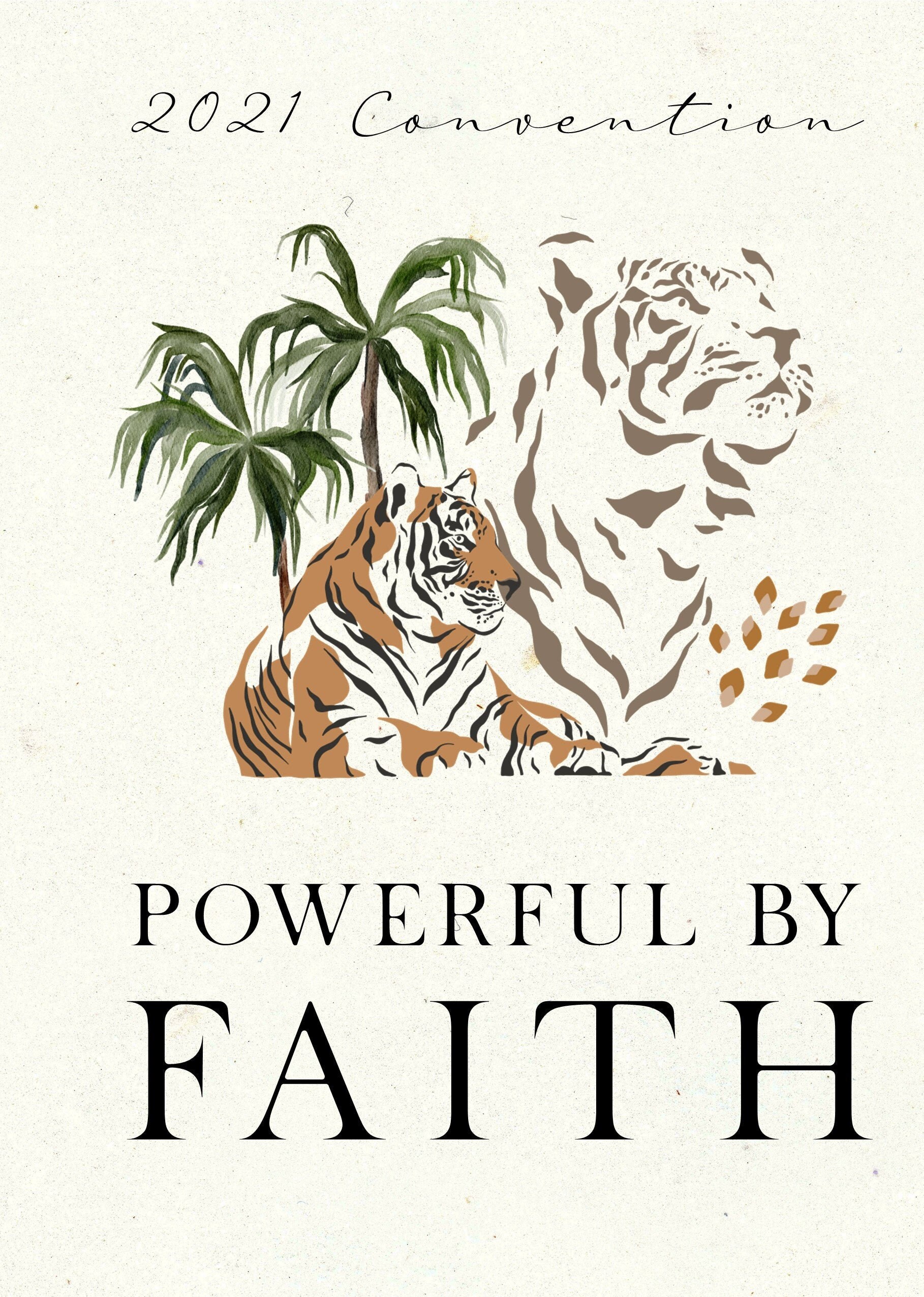 DIGITAL Powerful by Faith Convention 2021 Notebook JW