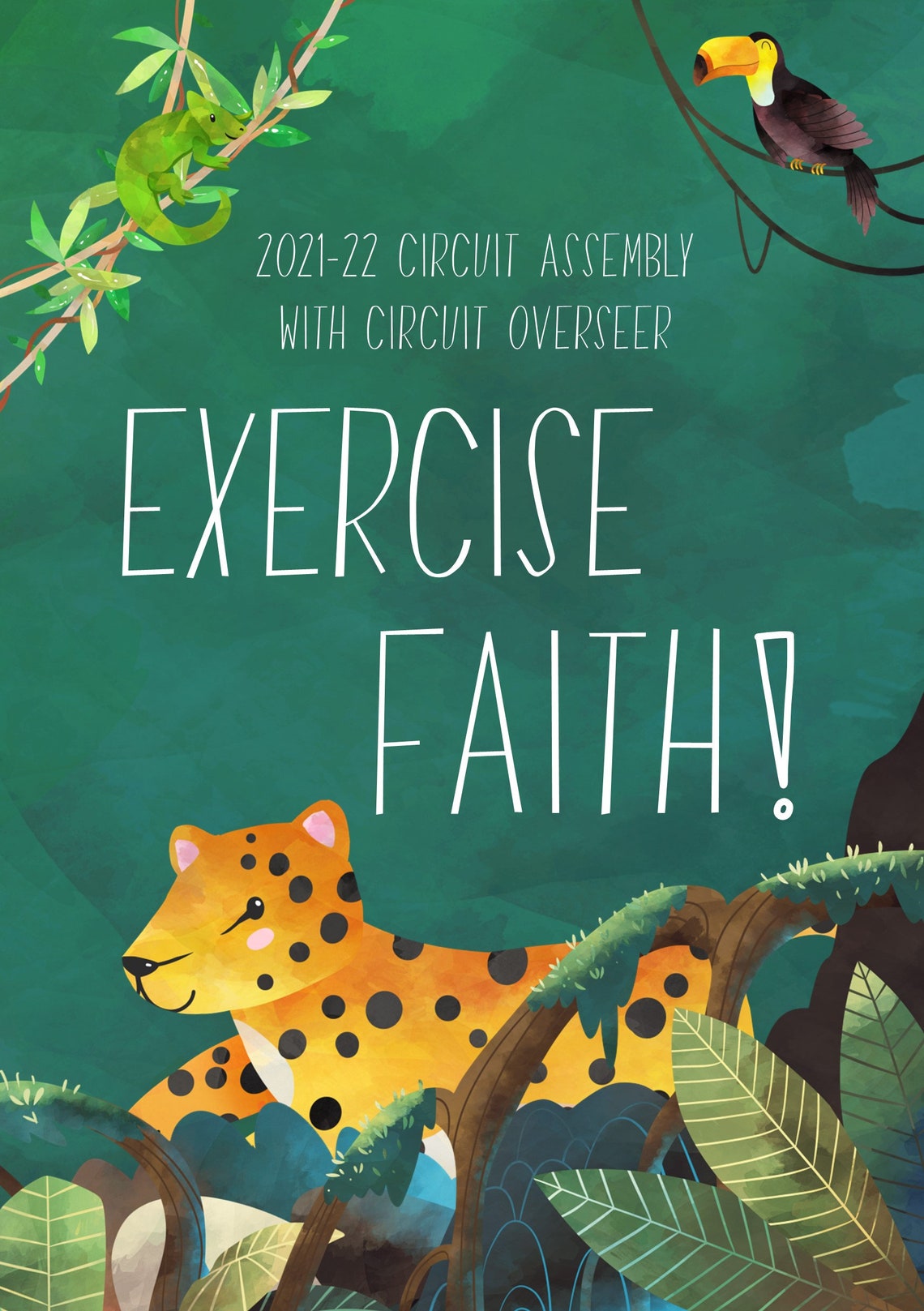 DIGITAL Exercise Faith Activity Book 21-22 Circuit Assembly JW | Etsy