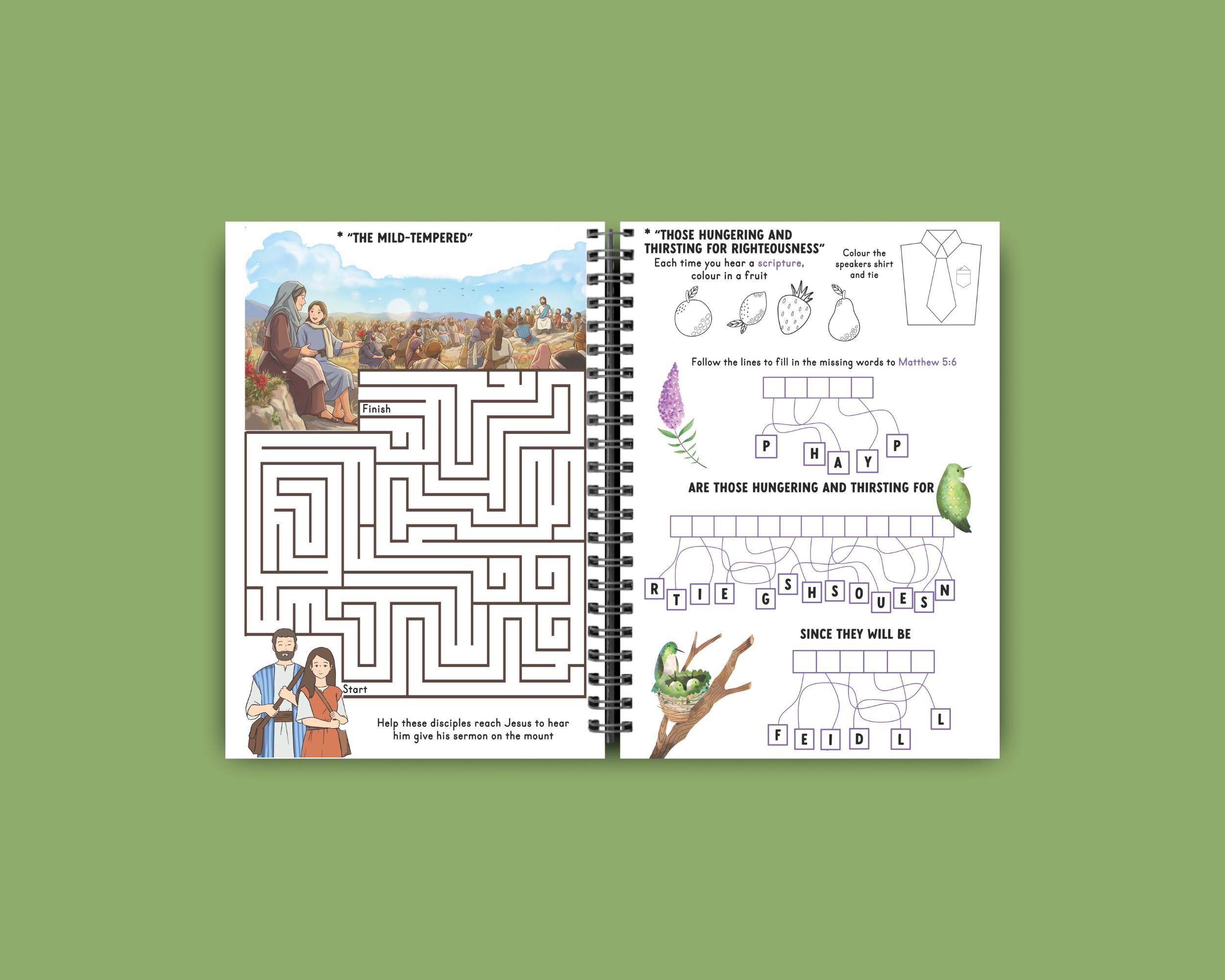 Eternal Happiness Kids Activity Book FREE Bookmark 2026 Convention JW ...