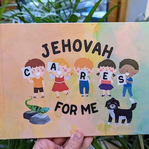 JW Kid's Jehovah Cares for Me Hardback Storybook Gift Under 5's