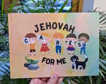 JW Kid's Jehovah Cares for Me Hardback Storybook Gift Under 5's