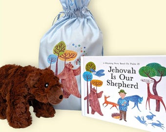 JW Kid's Jehovah Is Our Shepherd Gift Set Under 5's