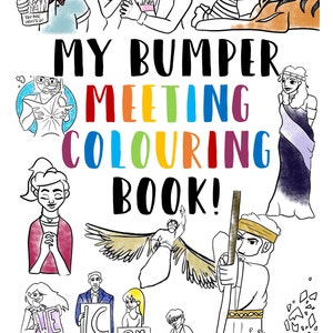 DIGITAL Bumper Meeting Colouring Book 4-11 years JW Kids Personal Use Only