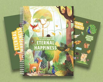 Eternal Happiness Kids Activity Book FREE Sticker & Bookmark 2026 Convention JW