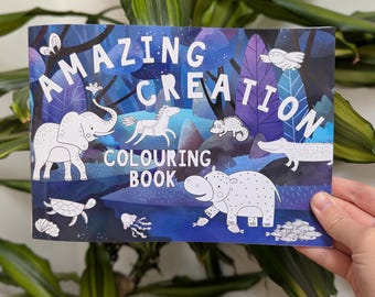 Livre de coloriage pour enfants JW Amazing Creation