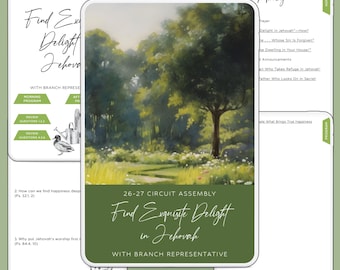 DIGITAL Find Exquisite Delight in Jehovah Notebook Circuit Assembly JW