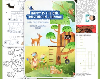 DIGITAL Happy Is The One Trusting in Jehovah Activity Book Circuit Assembly JW