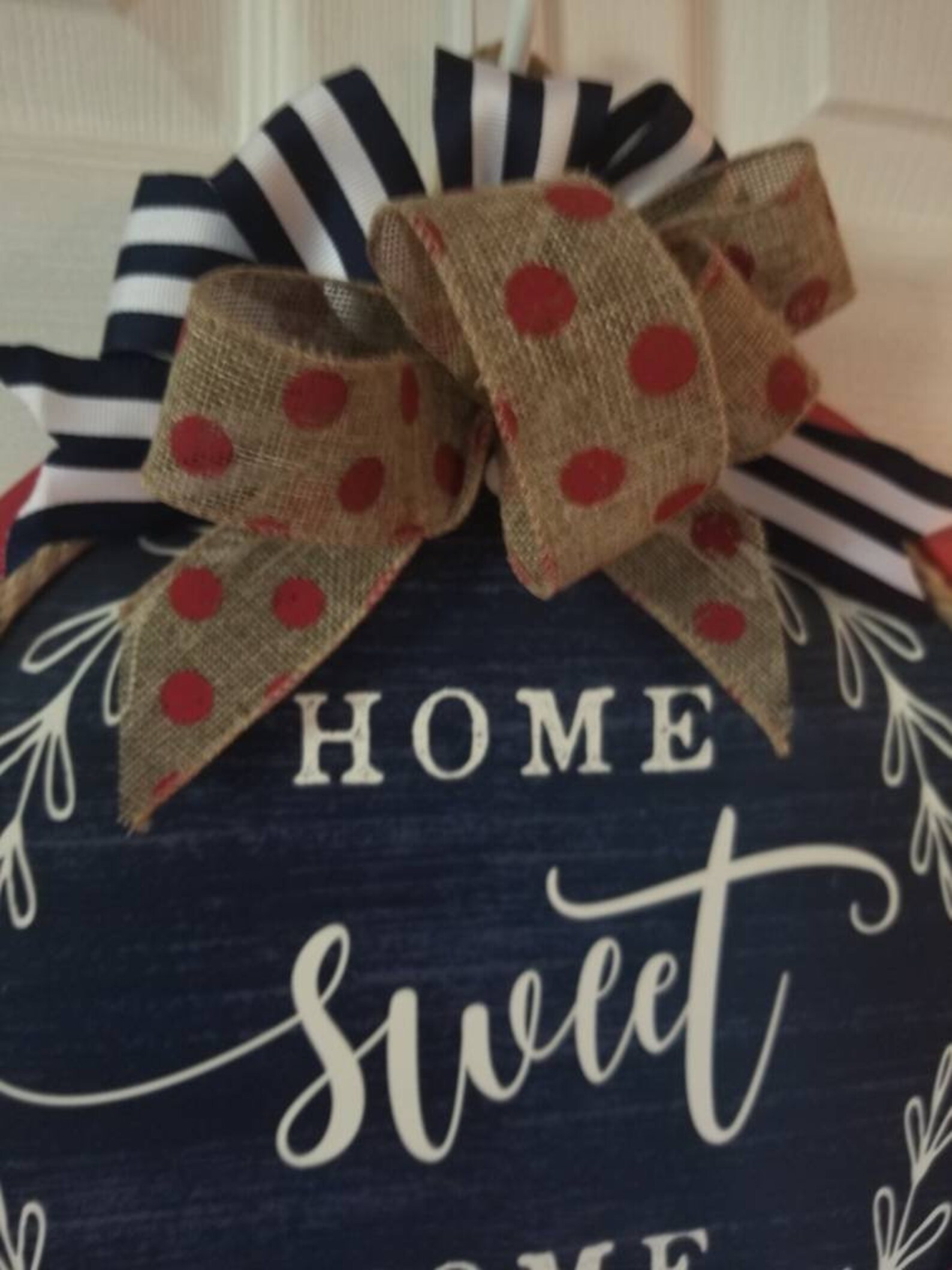 Pizza pan door hanger home sweet home wall hanger USA wall Etsy