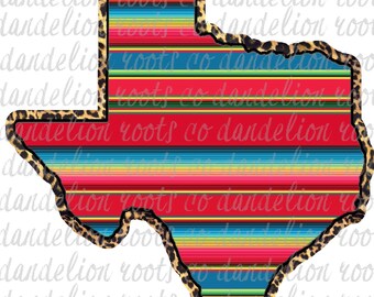 Texas serape  PNG Digital Download