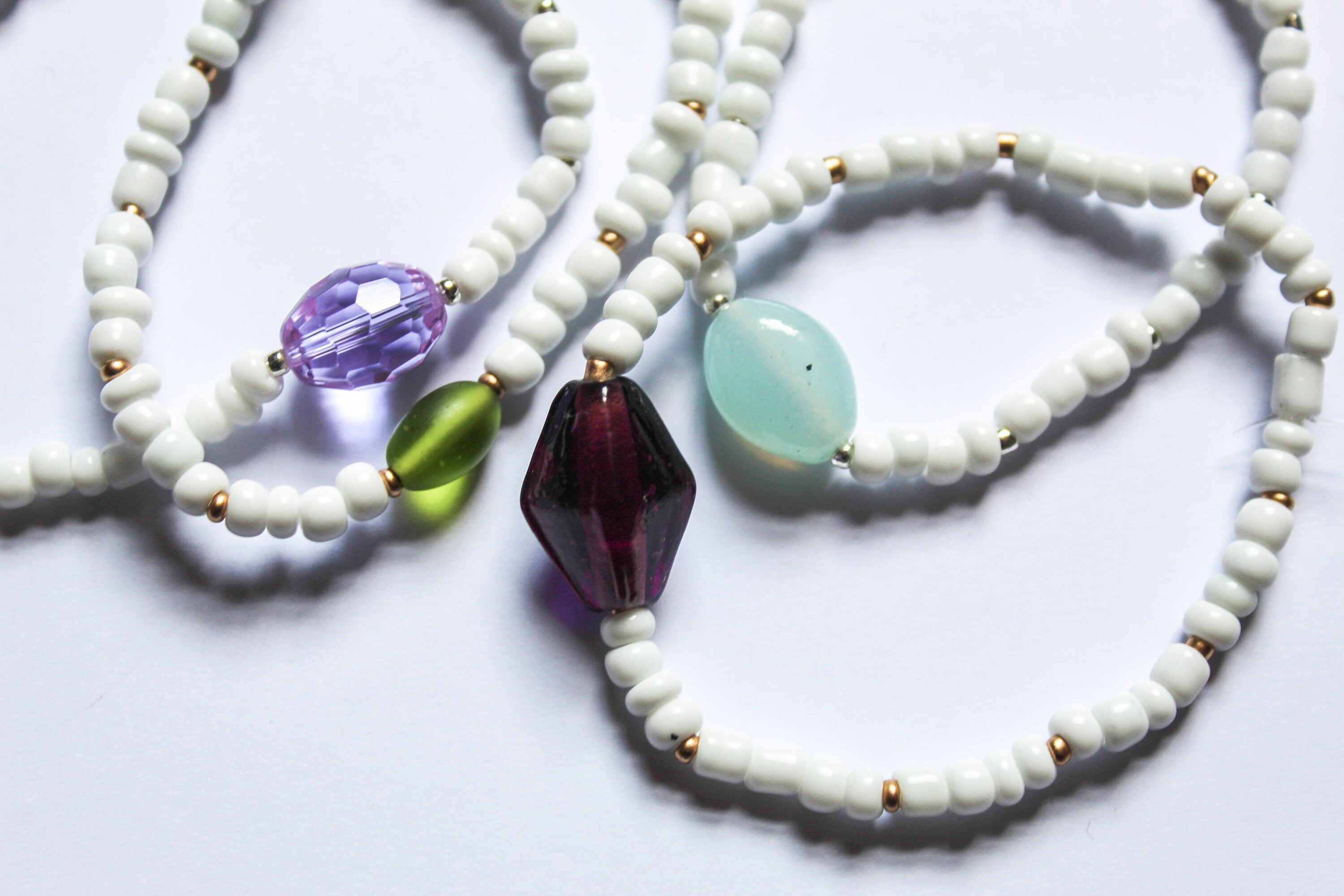 Glass Bead Bracelets Etsy