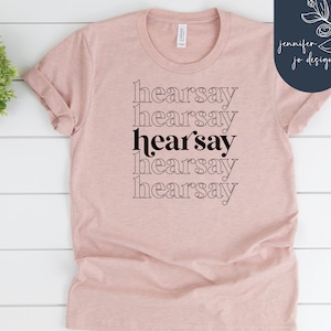 | van Horen zeggen Svg Johnny Svg | Gerechtigheid voor Johnny Svg | Thats Hearsay I Guess Svg | Bezwaar Van horen zeggen Svg | PNG-| DXF | | Cricut Silhouet