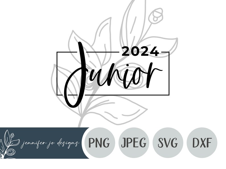Junior 2024 Svg Class of 2024 Svg Class of 2024 Gifts Etsy Finland