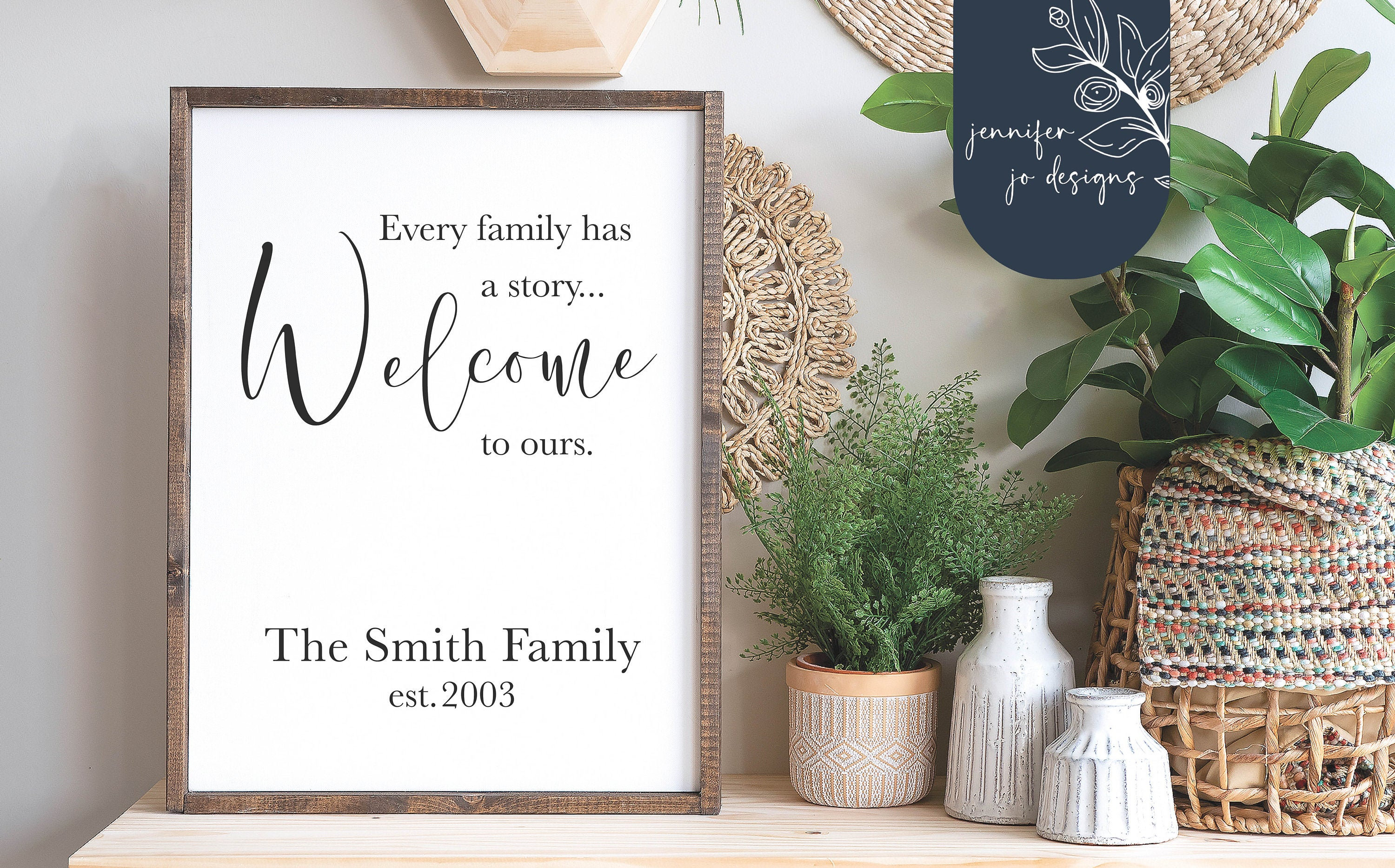 Every Family Has a Story Welcome to Ours Graphic by creativemim2001 · Creative Fabrica