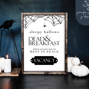Dead And Breakfast Svg | Décor Halloween | Drôle d’Halloween Svg | Ferme Halloween Svg | | SVG png | | DXF Cricut | Silhouette Caméo